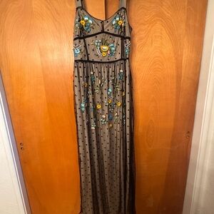 Frock and drill Maxi Dress